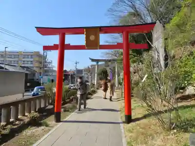 足利織姫神社の鳥居