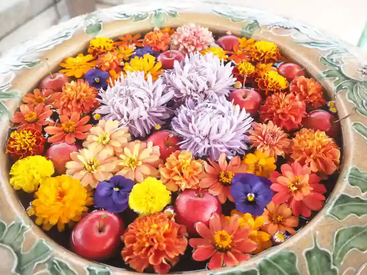 最明寺の手水舎