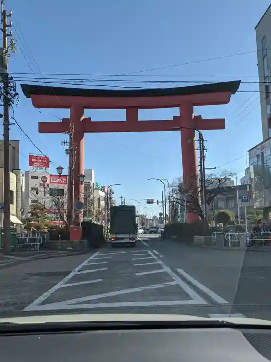 豊國神社の鳥居