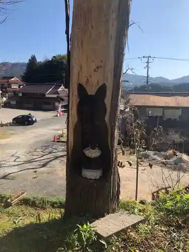 雲林寺の狛犬