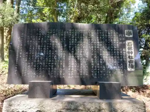 石部神社の{uncategorized: "未分類", other: "その他", undefined: "問題あり", building: "その他建物", grave: "お墓", sacred_gate: "鳥居", guardian: "狛犬", statue: "像", buddha: "仏像", history: "歴史", nature: "自然", garden: "庭園", animal: "動物", pagoda: "塔", temizu: "手水舎", mountain_gate: "山門・神門", sanctuary: "本殿・本堂", subordinate: "末社・摂社", art: "芸術", scenery: "景色", jizo: "地蔵", ema: "絵馬", goshuin: "御朱印", omikuji: "おみくじ", items: "授与品その他", amulet: "お守り", goshuincho: "御朱印帳", eats: "食事", festival: "お祭り", votive_dance: "神楽", shichigosan: "七五三参", wedding: "結婚式", experience: "体験その他", initially: "初詣", around: "周辺", anti_infection: "感染症対策"}