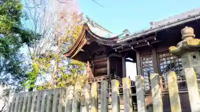 白山社の本殿・本堂