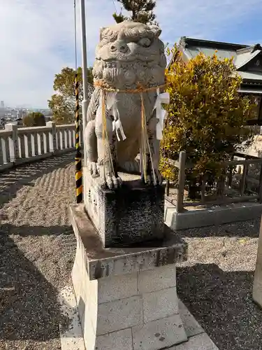 八幡神社の狛犬