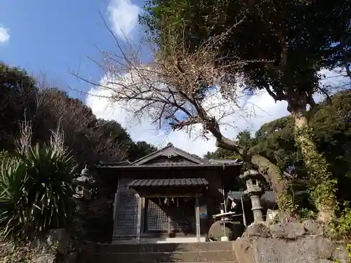 中津神社の本殿・本堂