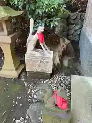 白笹稲荷神社の狛犬