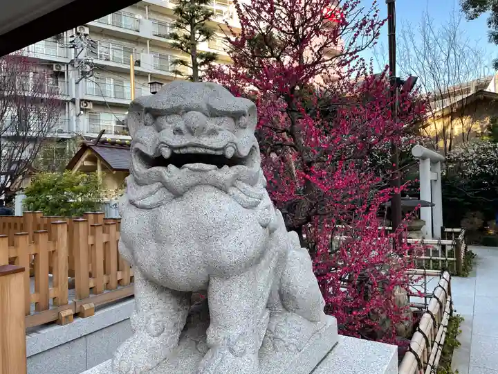 蒲田八幡神社の狛犬