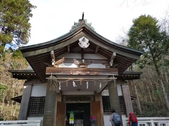 公時神社の本殿