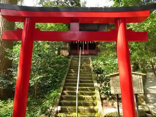 伊古奈比咩命神社の鳥居