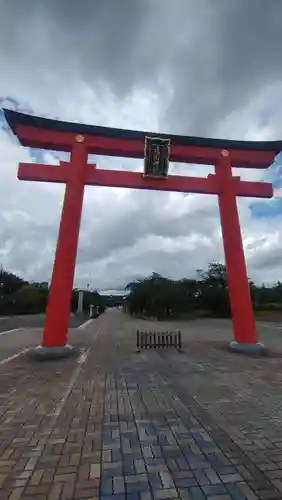 山形縣護國神社の鳥居