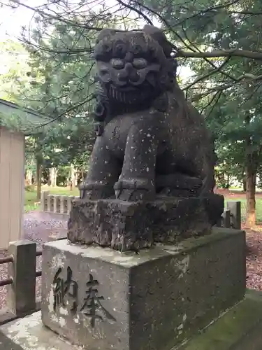 南幌神社の狛犬