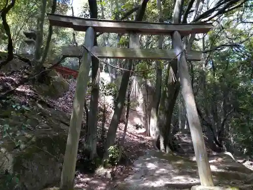 龍王宮の鳥居