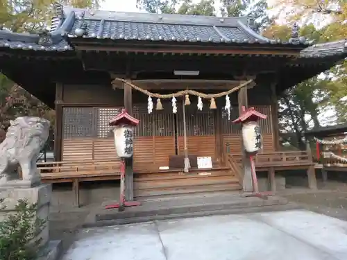 松榮神社の本殿