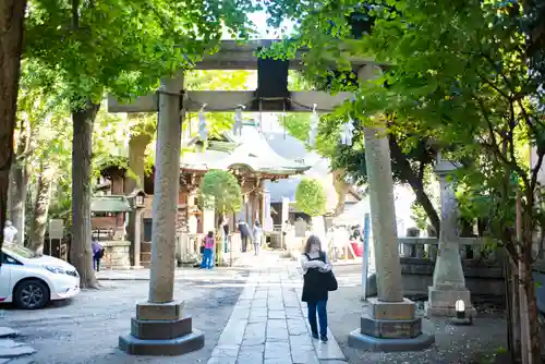 小野照崎神社の鳥居