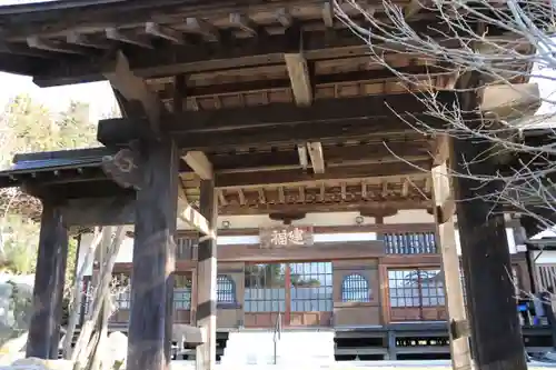 建福寺の山門