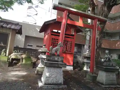 田中稲荷神社の本殿・本堂
