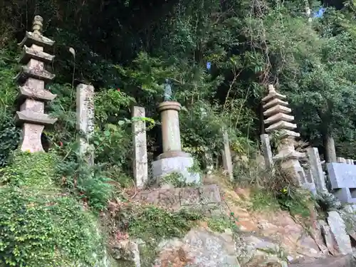 厳原八幡宮神社の塔