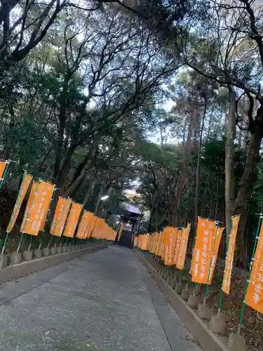 吉部田八幡宮の周辺