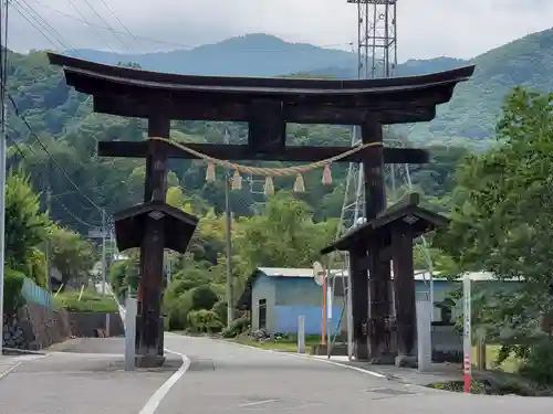 武田八幡宮の鳥居