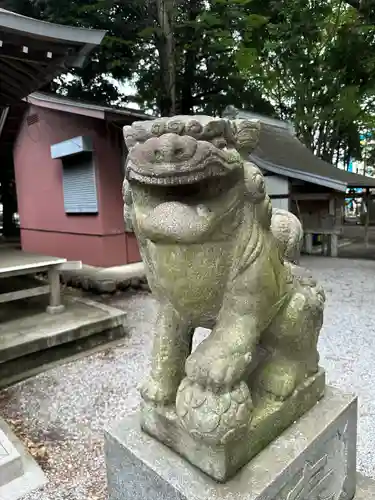 神明大神宮の狛犬