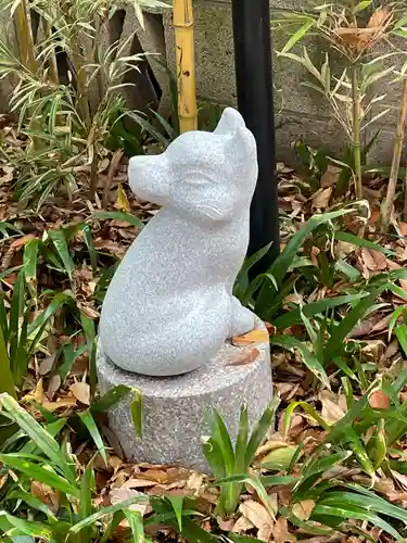 蛇窪神社の狛犬