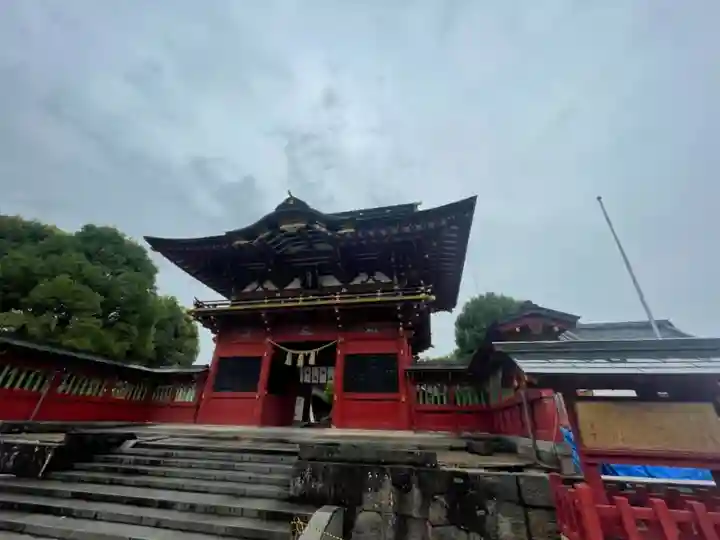 伊賀八幡宮の山門・神門