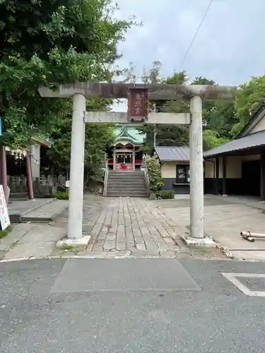 元城町東照宮の鳥居