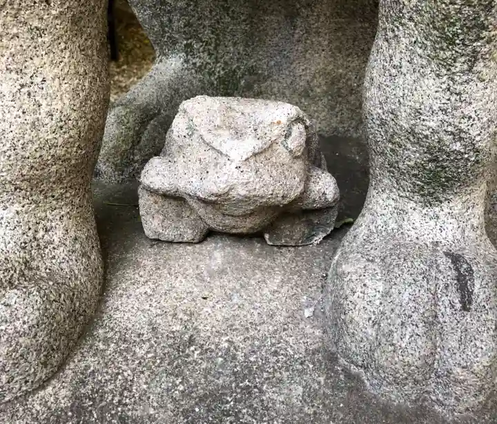大鳥神社の狛犬