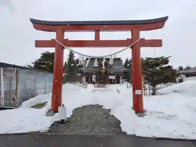 美瑛神社の鳥居