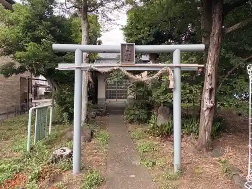 山神社の鳥居