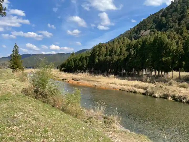 山國神社の周辺
