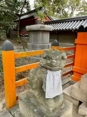 船玉神社(住吉大社摂社)の狛犬