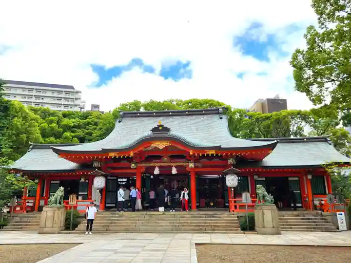 生田神社の本殿・本堂