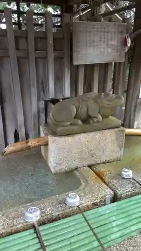 北野天満宮の狛犬