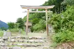 上の宮神社の鳥居