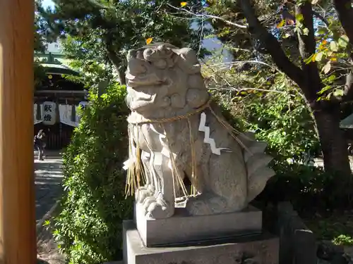 堀越神社の狛犬