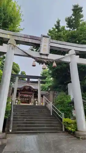 鳩ヶ谷氷川神社の鳥居