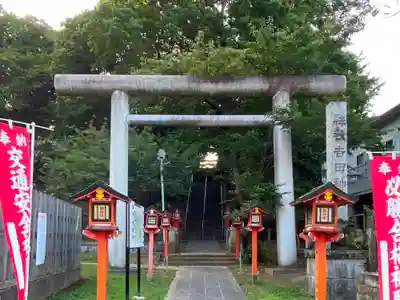 常陸第三宮　吉田神社の鳥居