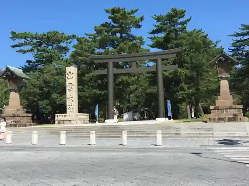 出雲大社の鳥居