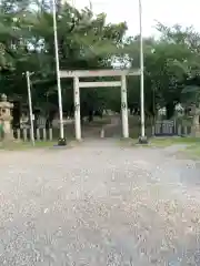 味美白山神社の鳥居