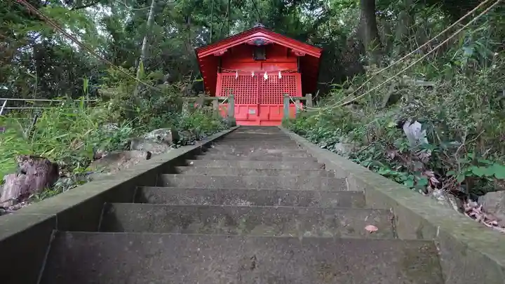 柳澤神社の本殿・本堂