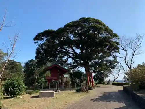 鏡峯神社の景色