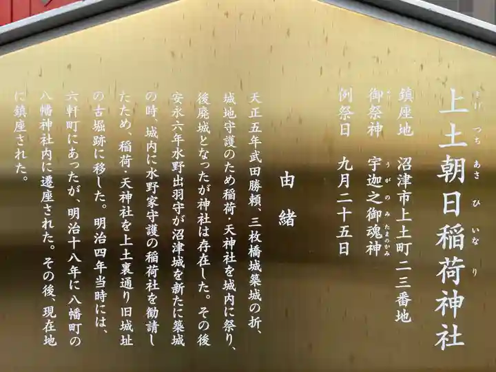 上土朝日稲荷神社(静岡県)