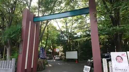 稲毛神社の鳥居