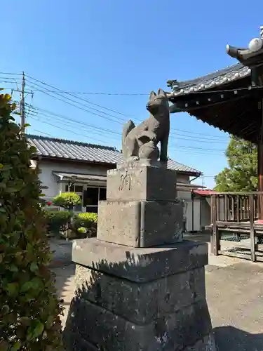 大天白神社の狛犬