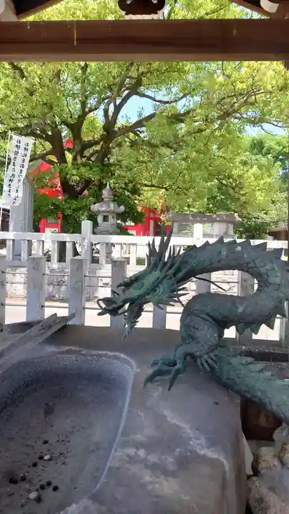 住吉神社(下津住吉町)の手水舎
