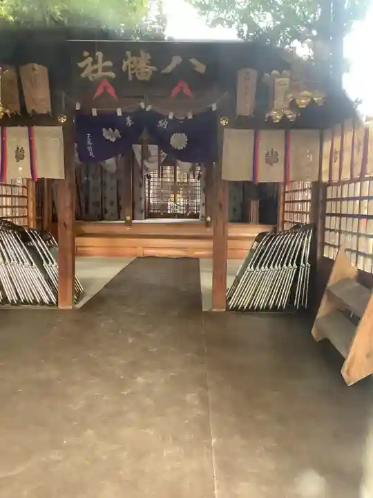 八幡社(大秋八幡社)の本殿・本堂