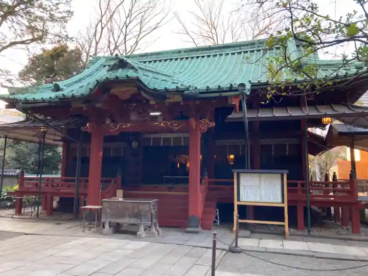赤坂氷川神社の本殿・本堂