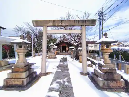 神明社（明正）の鳥居
