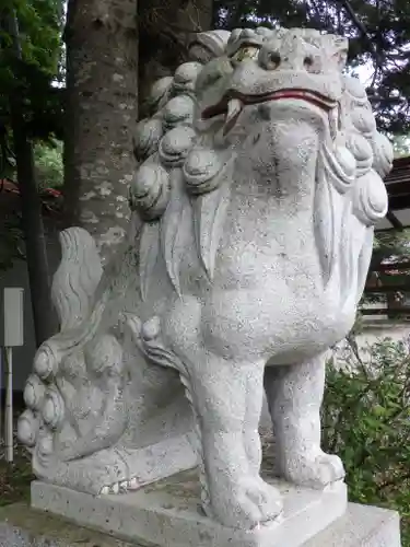 中標津神社の狛犬