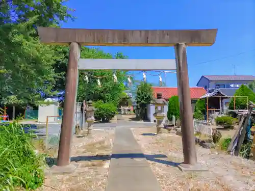 甲社（甲新田）の鳥居